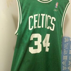 Reebok's Celtics Jersey #34 Pierce